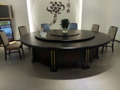新中式電動餐桌--型號：中國結